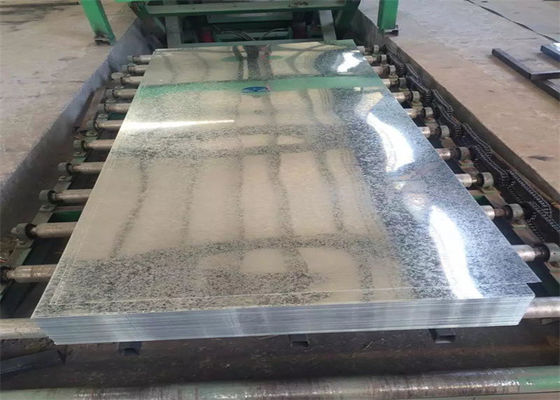 কেনা 60g/M2-275g/M2 ছাদ পত্রকের জন্য জিংক লেপযুক্ত গ্যালভানাইজড মেটাল প্লেট online manufacture
