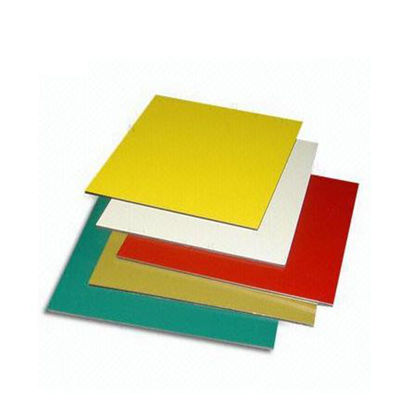 কেনা 3003 2.85MM পুরুতা PVDF রঙ লেপা অ্যালুমিনিয়াম শীট বিজ্ঞাপন বোর্ডের জন্য অনলাইনে উৎপাদন
