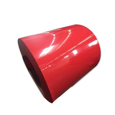 PPGI শীট লাল রঙের প্রলিপ্ত Gl ইস্পাত কুণ্ডলী Prepainted ইস্পাত কুণ্ডলী