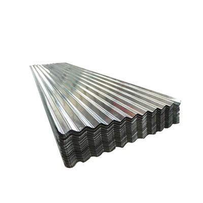 ASTM A653 গ্যালভানাইজড মেটাল রুফিং শিট গেজ 26 বিল্ডিং উপাদান