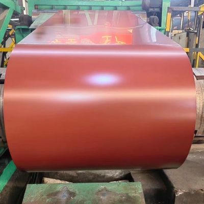রঙিন প্রলিপ্ত গ্যালভালুম স্টিল কয়েল ASTM A755 / CGCC / EN 10346