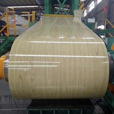 দস্তা 275g 25 Um রঙ ছাদ স্যান্ডউইচ প্যানেলের জন্য প্রিপেইন্ট করা গ্যালভানাইজড স্টিল কয়েল