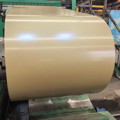 ASTM A755 / CGCC / EN 10346 রঙিন লেপযুক্ত ইস্পাত কয়েল 3-8 টন কয়েল ওজন সহ