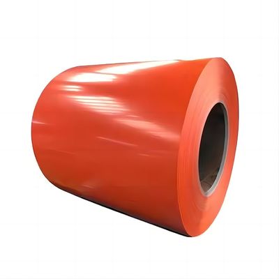 অভ্যন্তরীণ ব্যাসার্ধ 508mm 0.4mm পিপিজি স্টিল কয়েল ডাবল লেপযুক্ত Dx51d স্টিল কয়েল