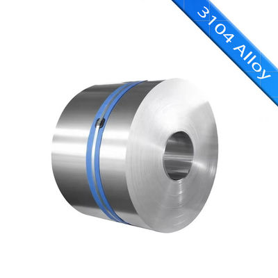 0.27mm এএসটিএম বি 209 এএ 3104 অ্যালুমিনিয়াম রোল 3104 রোল অ্যালুমিনিয়াম স্টক
